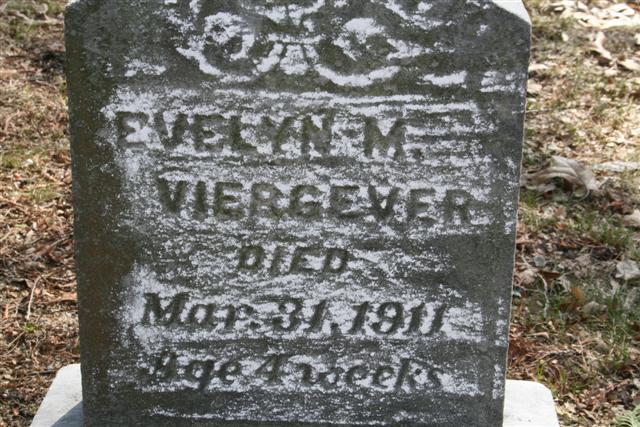 Evelyn Mae Viergever 1911-1911